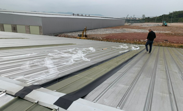 宁化厂房屋面防水维修案例